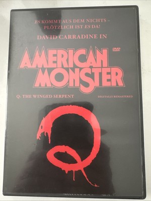 American Monster - David Carradine - DVD - Rar - Rarität - Uncut - Deutsch