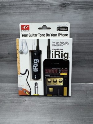 IK Multimedia AmpliTube iRig Guitar Interface for iPhone iPod iPad Adapter