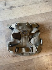 Tactical Dog Vest ICEFANG Harness Sz Large Metal Buckles MOLLE System, Hunting