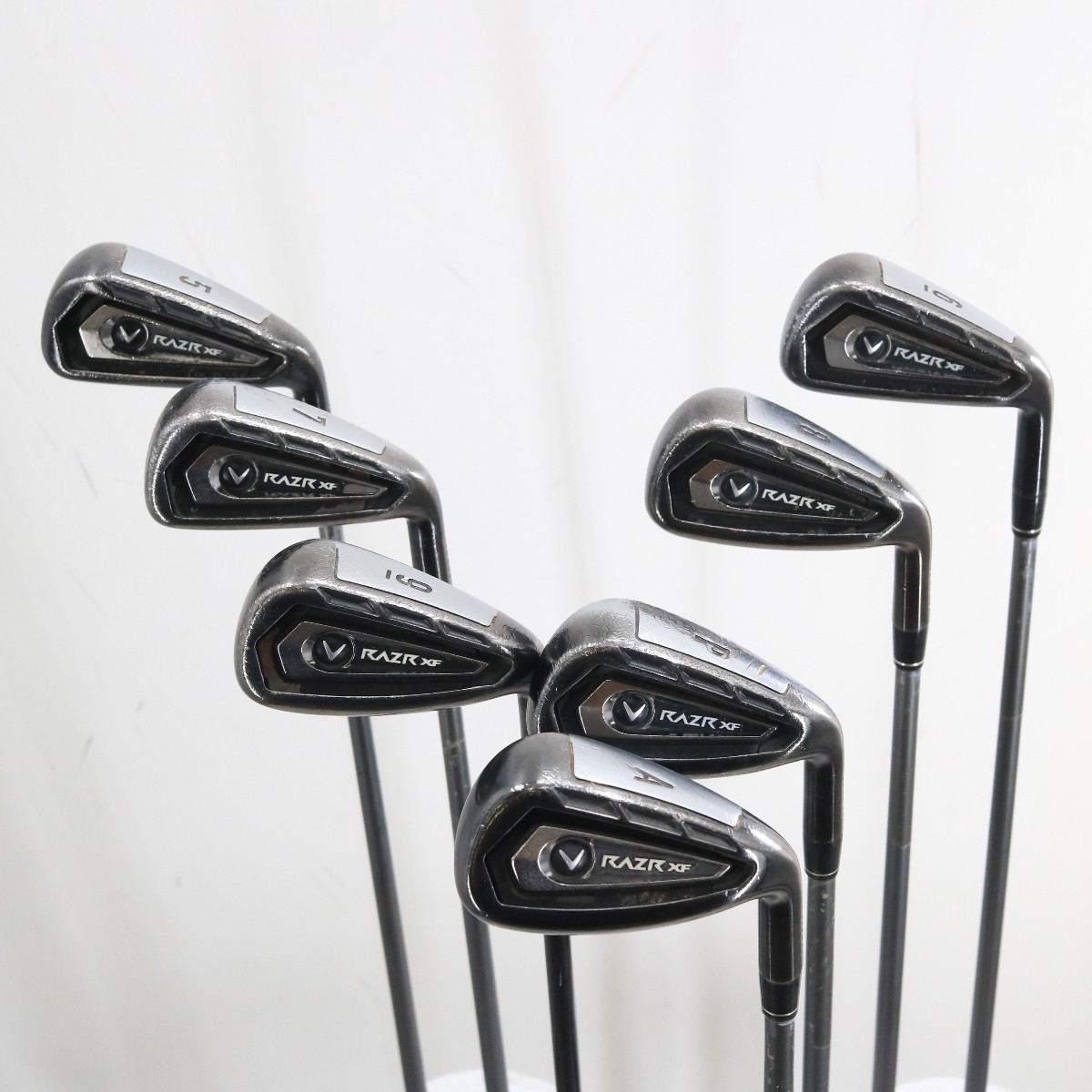 Callaway RAZR XF Iron Set 5-P,A Graphite Shaft Stiff Flex Right