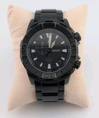 Seiko Superior Men's Black Watch - SSA051