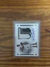 2016 Panini National Treasures Collegiate Deyonta Davis Rookie Patch Auto /25