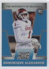 2016 Panini Prizm Collegiate Draft Picks Blue Dominique Alexander #215 a7t