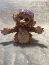 FurReal Friends Baby Cuddles Giggly Monkey Chimp Hasbro Animated 8"
