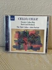 Cello, Celli! (Parisot, the Yale Cellos) - CD- Import- Sealed-Naxos-Bach-Brubeck