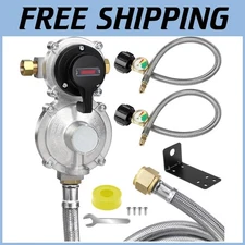 2-Stage Auto Changeover Propane Regulator Kit