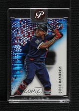 2022 Topps Pristine Blue Pristine Pulsar Refractor 60/75 Jose Ramirez #284 7xr