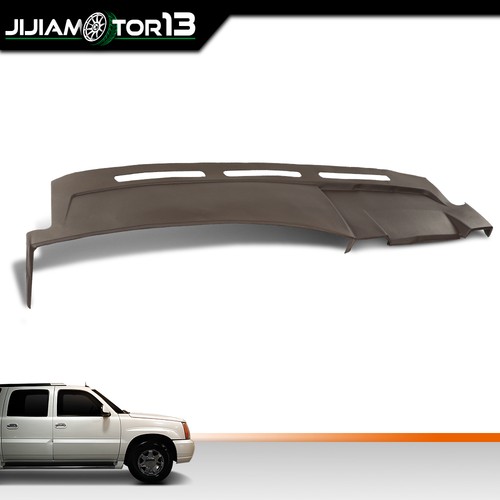 TPE Soft Dark Brown Dash Cover Overlay Fits 2003-2006 Cadillac Escalade ESV EXT