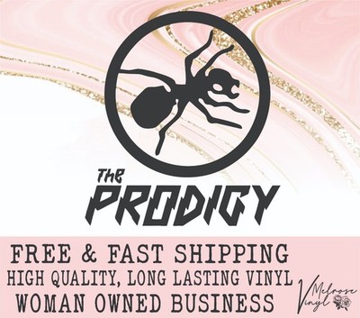 The Prodigy Logo Vinyl Decal Sticker for Cars/Windows/Cups