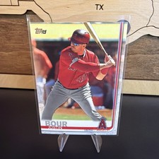 🔥2019 TOPPS UPDATE - JUSTIN BOUR #us209 Los Angeles Angels