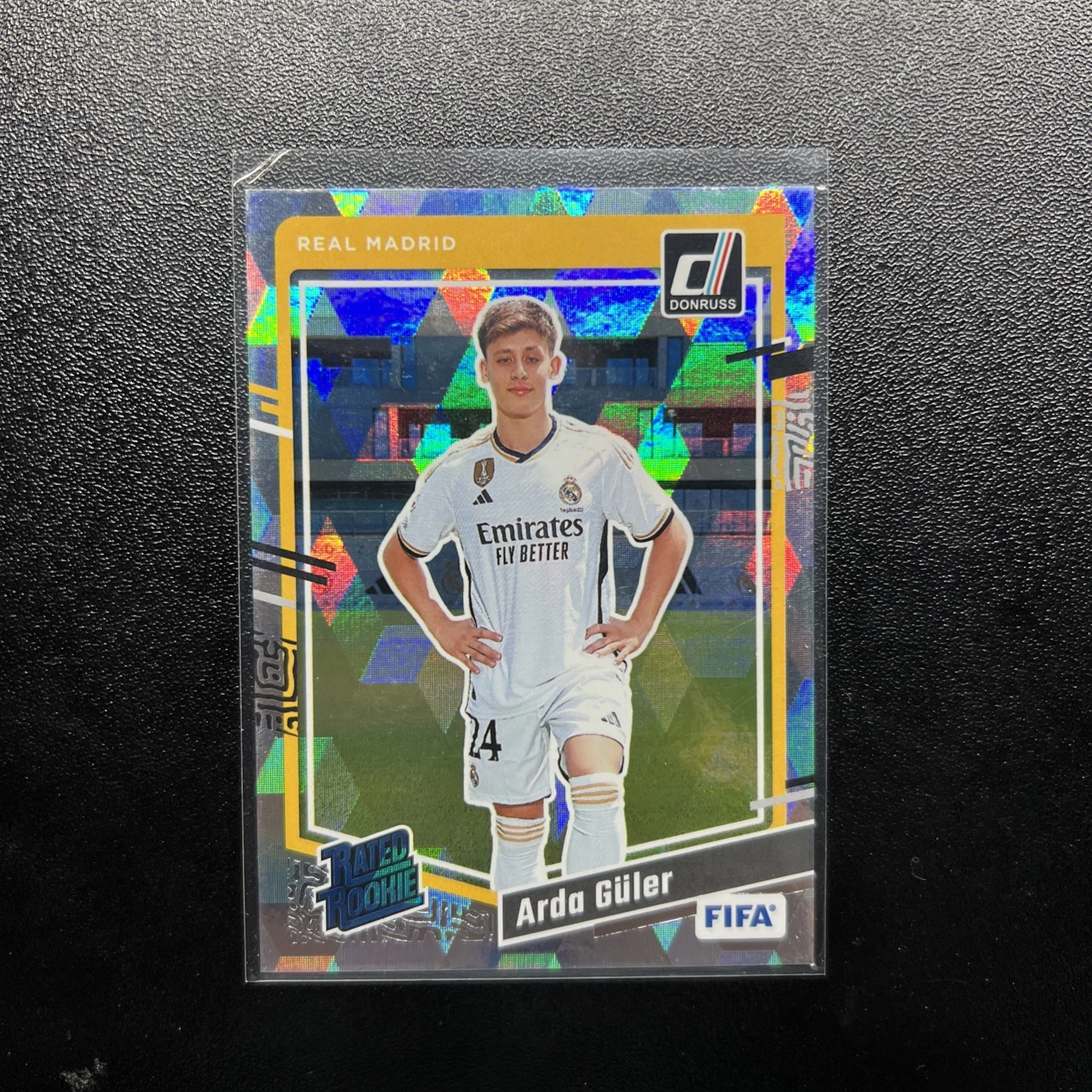 Arda Guler 2023 2024 2023-24 Panini Donruss #184 Cubic Rookie RC