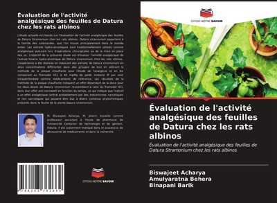 Évaluation de l'activité analgésique des feuilles de Datura chez les rats...