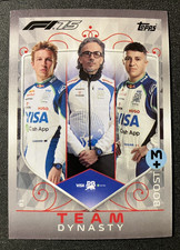 Isack Hadjar & Liam Lawson #81 Team Dynasty  2025 Topps Turbo Attax Formula 1 F1