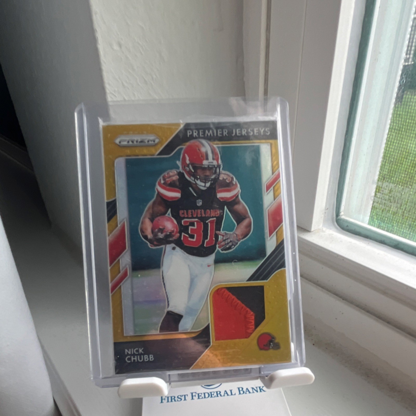 eBay 1/1 Panini 2018 Prizm Premier Jerseys rc  Nick Chubb /25 🔥  
