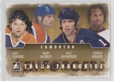 2011-12 ITG Enforcers Dave Semenko Marty McSorley Kelly Buchberger #11 05u8