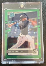 2020 Panini Donruss Optic - Rated Rookies Abraham Toro #68 Green Prizm /5 (RC)