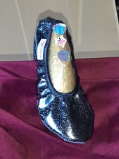 MajestiBallerina Slippers Gym Shoes Celia Disco Collection 25 Black