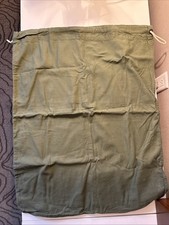 *OFFICIAL ISSUE* U.S. Military Barracks Cotton Canvas Laundry Bag, Olive Green