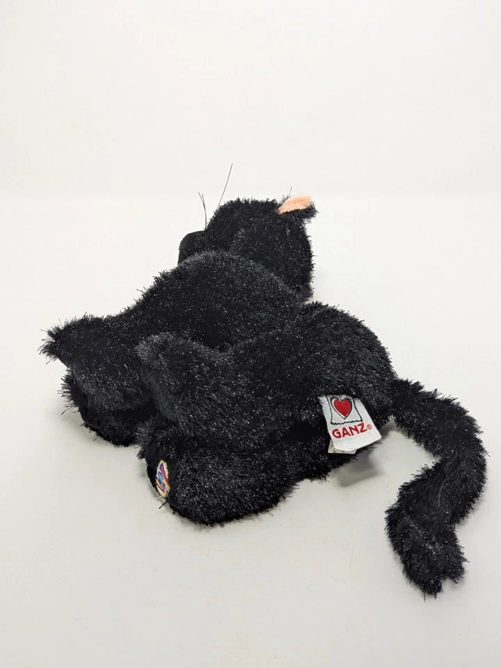 Ganz Webkinz Black Kitty Cat HM135 Plush Stuffed Animal No Code - Image 4 of 4