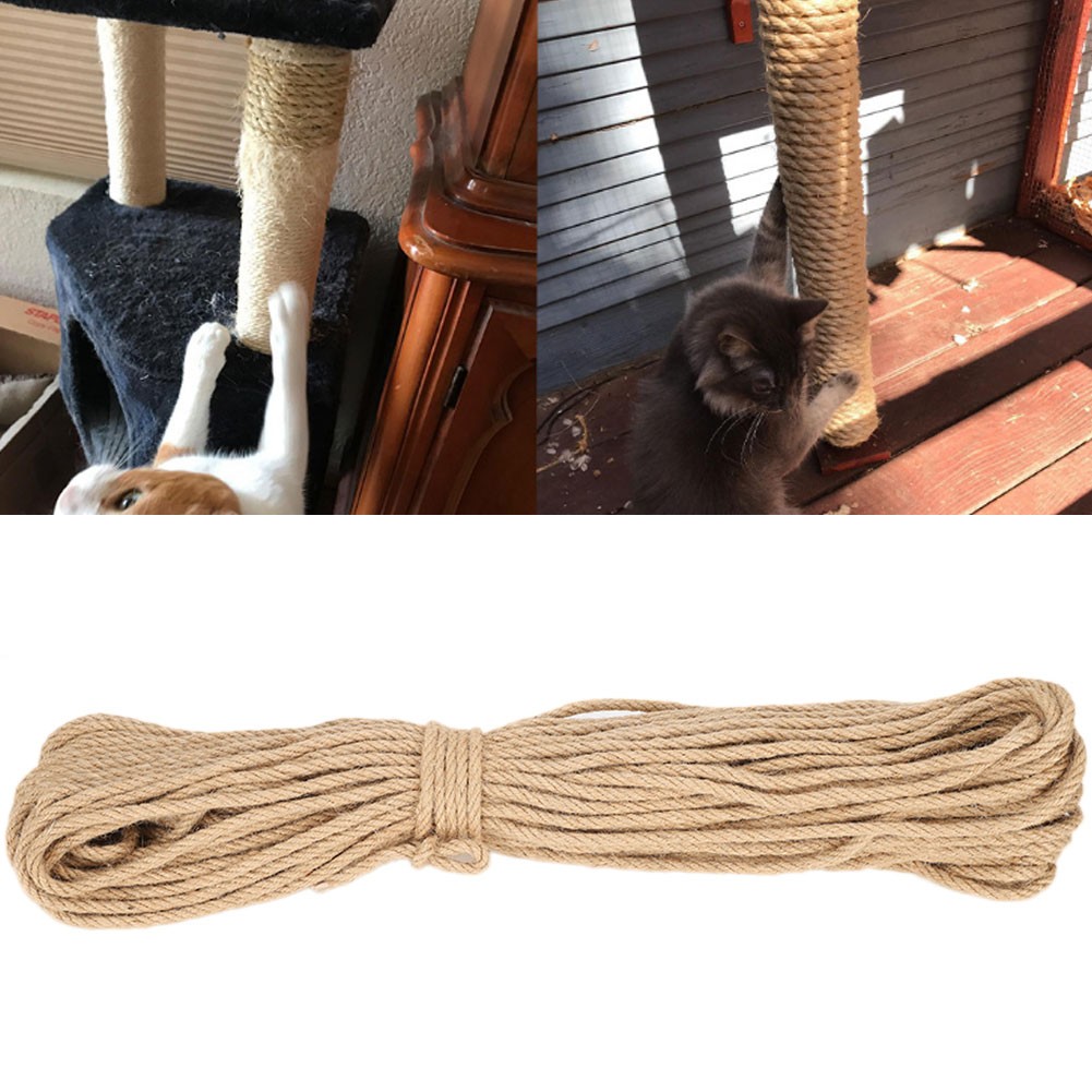 Durable Sisal Rope For Cat Tree DIY Scratching Toys Scratch Board Pet Cat Suppli