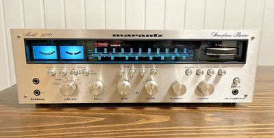 Vintage MARANTZ Serial#13447  MODEL 2270  Stereophonic Receiver Tested Video See