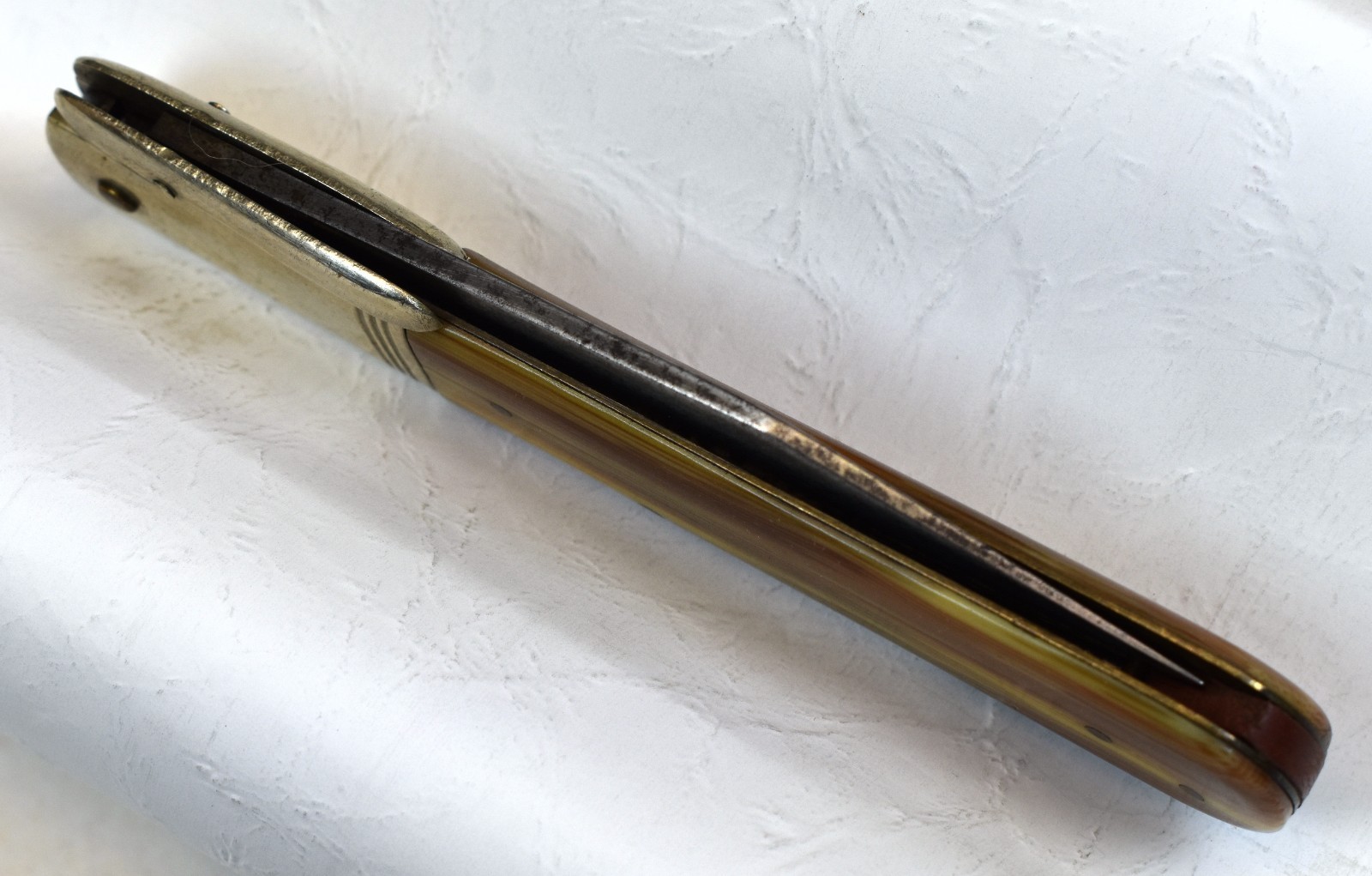 VINTAGE IDEAL PRODUCTS SOLINGEN GERMANY LOCK BACK SWING GUARD KNIFE 60-70's