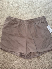 Reebok Women's Taupe Athletic Shorts L NWT