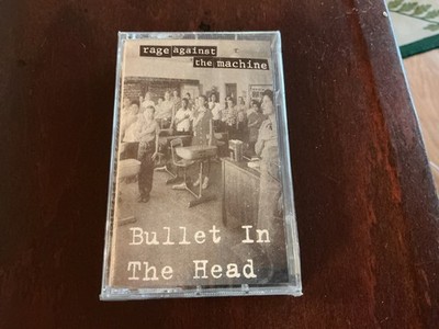 rage against the machine -bullet in the head- promo new sealed cassette tape