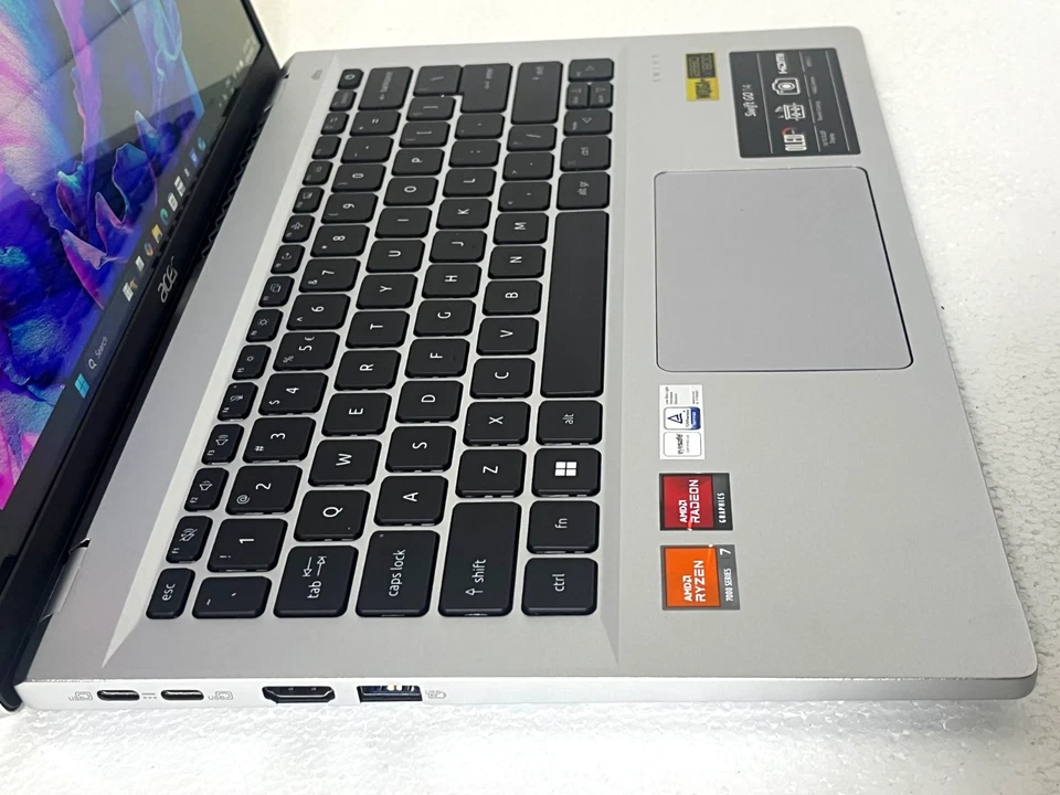 Acer Swift Go 14 SFG14-42 AMD Ryzen 7  16Gb RAM 512GB SSD 14" OLED 2880x1800 - Image 4 of 4