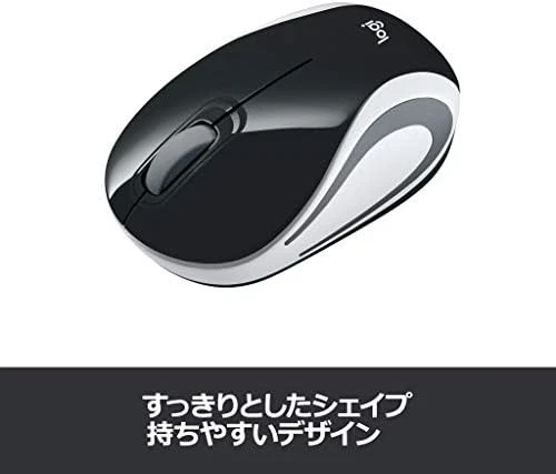 Logitech wireless mini mouse black M187RBK Free Ship w/Tracking# New from Japan - Image 4 of 4