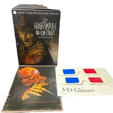 Nightmare on Elm Street DVD Horror Collection Box Set – Freddy Krueger & Glasses