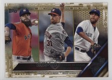 2016 Topps League Leaders Gold Dallas Keuchel Collin McHugh David Price 10ow