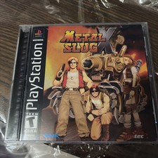METAL SLUG X [Sony PlayStation PS1] - CIB w/REG Card (2001; US Edition/NTSC)