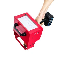 7" Touch screen Dot  Pin Peen Pinter Metal Engraving Marking Machine +2* Battery