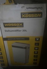 Wessex 20L Portable Freestanding Room Dehumidifier with Digital Display