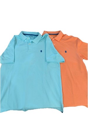 Izod Advantage Performance Mens Activewear Polo Shirt Set Of Two Med