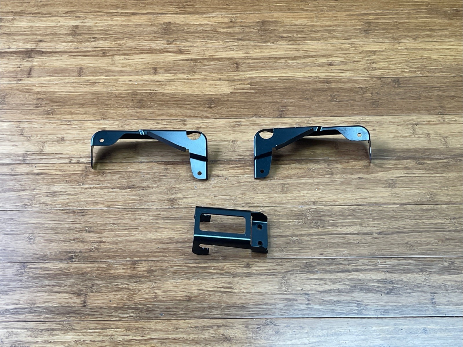 2018-2024 Ferrari Portofino F164 Body Bracket Mounting Black Steel SET Of 3 OEM
