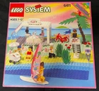 LEGO System Paradisa Sand Dollar Cafe 6411 In 1992 Retired Complete In Box Town