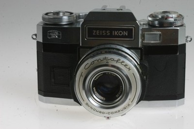 Zeiss Ikon Contaflex Super BC #75569 mit Synchro-Compur-x Carl Zeiss Tessar