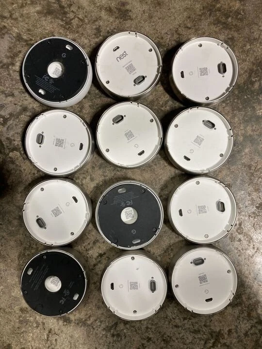 Nest Learning Thermostat LOT OF 12 ***FOR PARTS** BL - Image 2 of 2