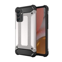 Hybrid Armor Hybrid-Schutzcase FüR Samsung Galaxy A26, Silber