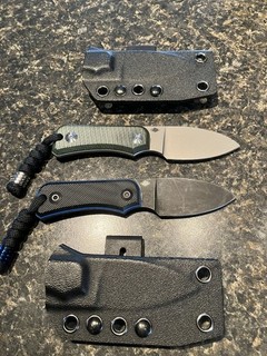 Civivi Knives Baby Banter Fixed Blades Lot of 2 Nitro V Steel