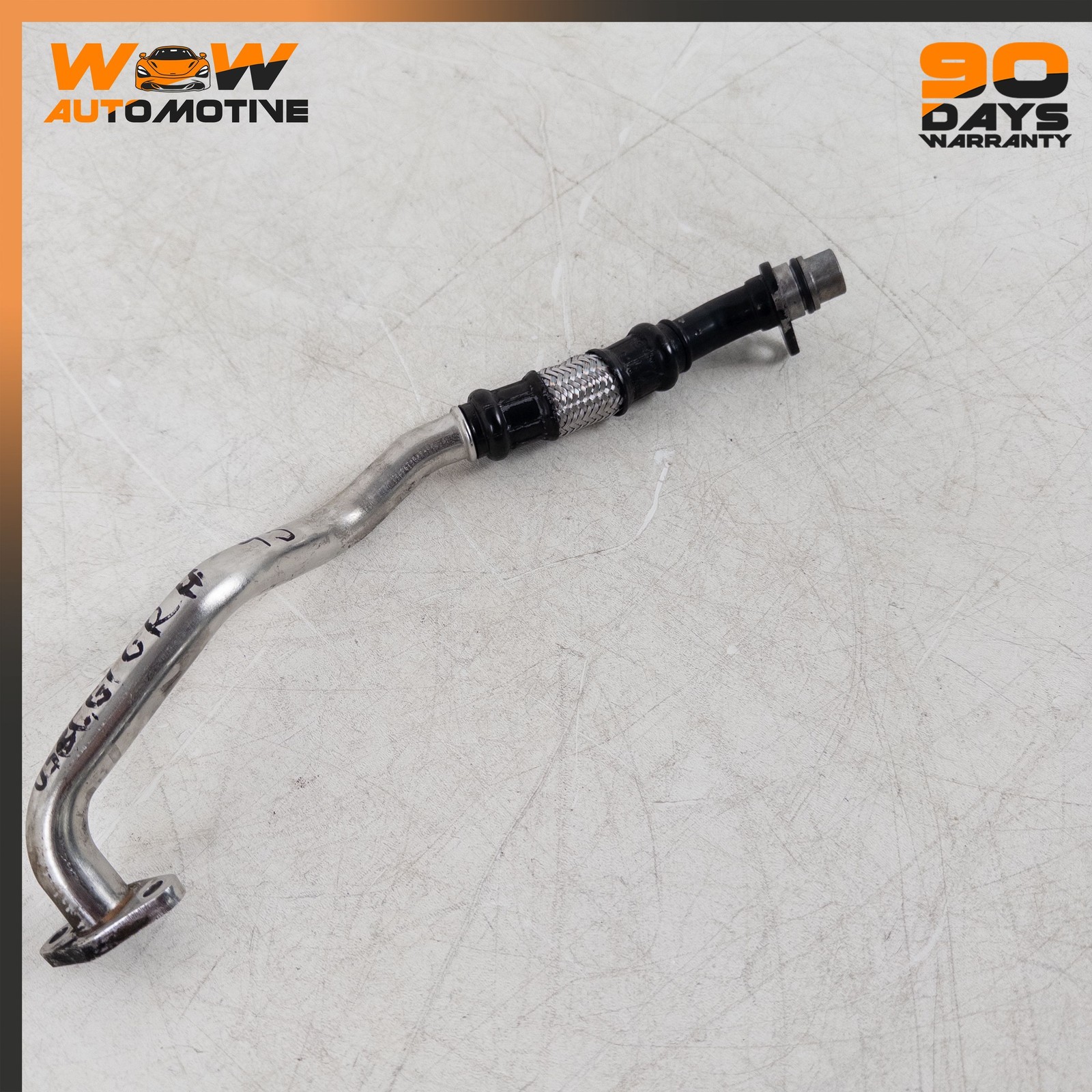 04-19 BENTLEY CONTINENTAL GT FLYING SPUR RIGHT TURBOCHARGER RETURN OIL LINE OEM