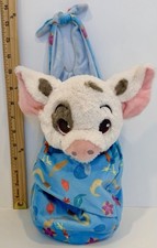 Juguete de peluche envuelto Pua para bebés Disney Moana Pig Disney Store animal de peluche