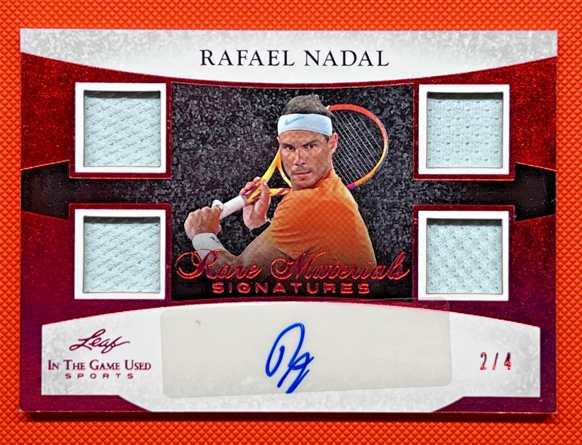 Rafael Nadal Trading Cards for sale | eBay