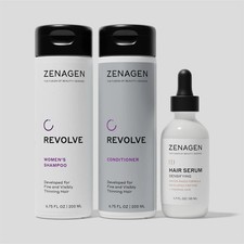 ZENAGEN Revolve Shampoo Conditioner Hair Serum Densifying Fine Hair