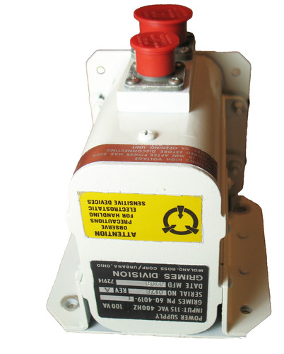 Grimes Strobe Power Supply p/n 60-4019-1, OVERHAULED with 8130