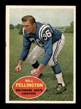 1960 Topps #8 Bill Pellington RC EX X3710845