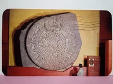 Mexico Aztec Calendar Stone museum of Anthropology and History p.1964