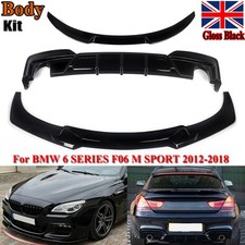 FOR BMW 6 SERIES F06 BODY KIT FRONT SPLITTER REAR DIFFUSER REAR SPOILER 2012-18